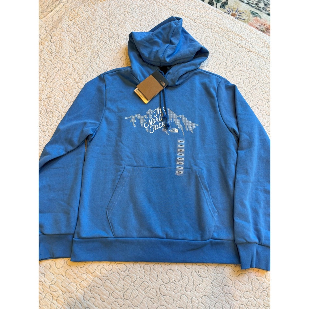 The North Face Womens Evo Sparkle Hoodie Marina Blue Size Medium